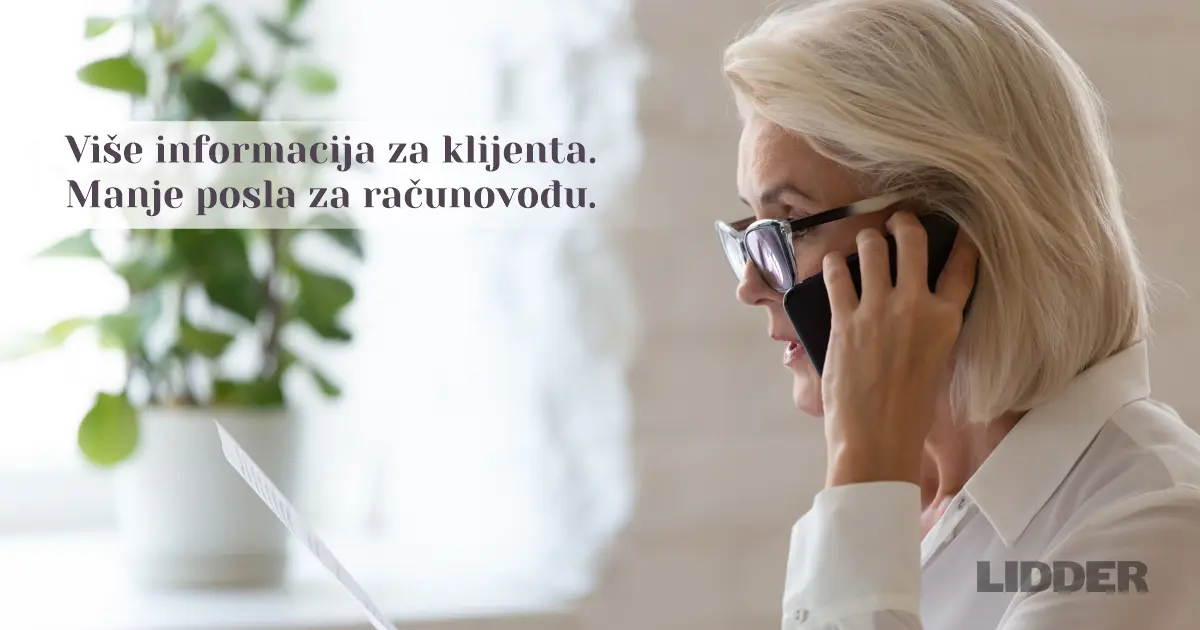 Kako klijentu dati više informacija, a računovođi manje posla