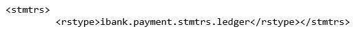 struktura xml fajla za izvod